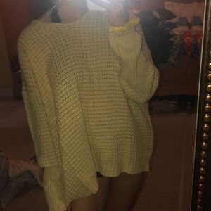 Yellow sweater